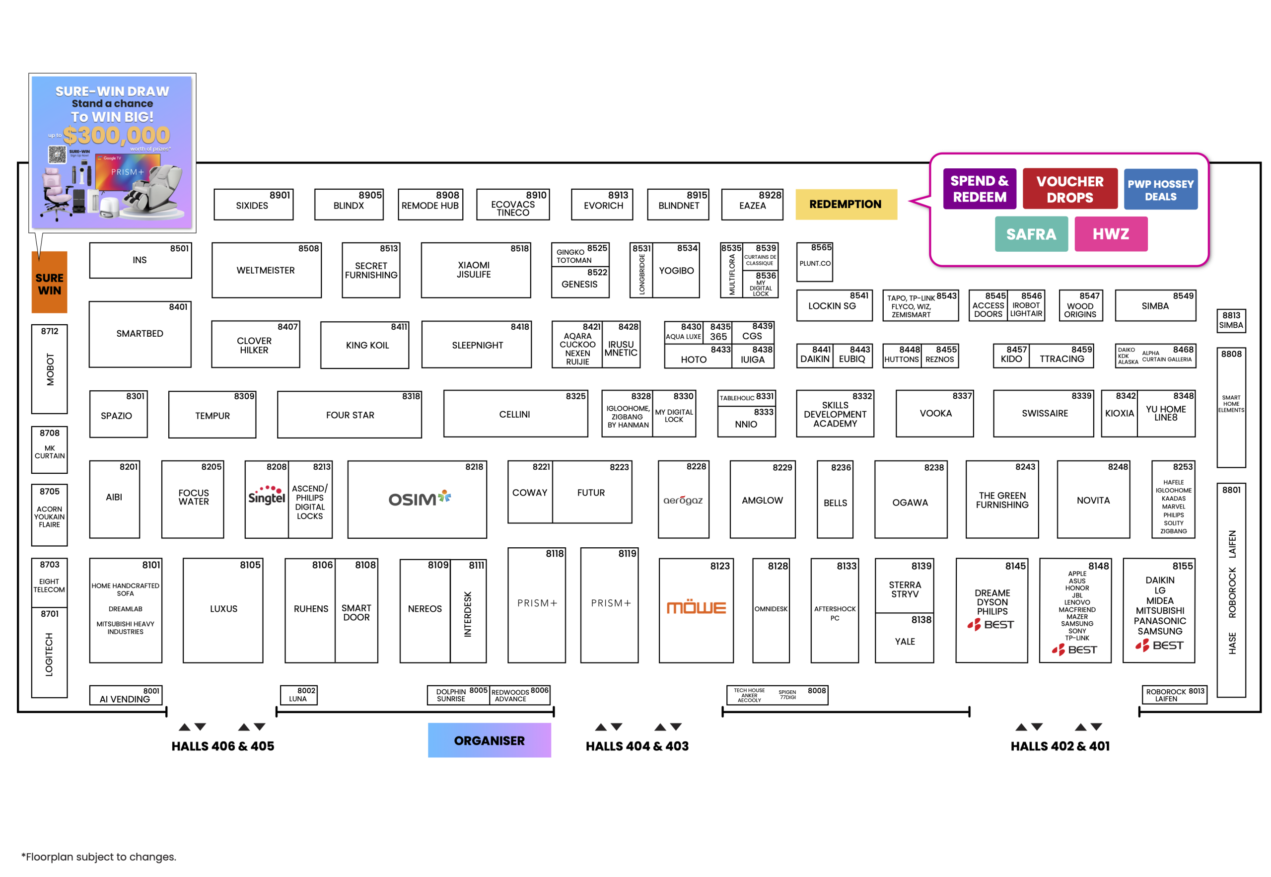 Smart Home Tech Show 2026 Floor Plan